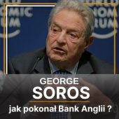Okładka książki George Soros. Jak pokonał Bank Anglii i zarobił na kryzysie azjatyckim Justyna Jaciuk, Renata Pawlak, Łukasz Tomys
