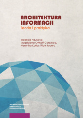 Okładka książki Architektura informacji. Teoria i praktyka Magdalena Cyrklaff-Gorczyca, Weronika Kortas, Piotr Rudera