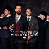 Okładka książki Z pamiętnika dr Johna Watsona. Sherlock Holmes i studium w szkarłacie. Arthur Conan Doyle
