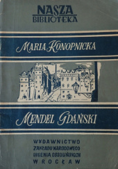 Okładka książki Mendel Gdański Maria Konopnicka