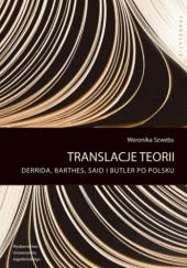 Okładka książki Translacje teorii Weronika Szwebs