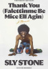 Okładka książki Thank You (Falettinme Be Mice Elf Agin): A Memoir Ben Greenman,&nbsp;Sly Stone