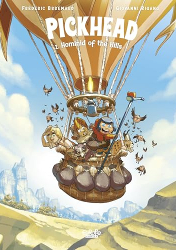 Okładki książek z cyklu Pickhead