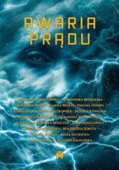 Okładka książki Awaria prądu Dagmara Adwentowska, Aleksandra Bednarska, Agnieszka Biskup, Kamila Bryksy, Sandra Gatt Osińska, Paulina Hendel, Karolina Mangusta Kaczkowska, Monika Kowalska, Agnieszka Kuchmister, Agnieszka Kwiatkowska, Katarzyna Berenika Miszczuk, Anna Musiałowicz, Magdalena Sobota, Paulina Stępień, Agata Suchocka, Flora Woźnica, Klaudia Zacharska