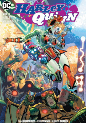 Okładka książki Harley Quinn: Harley vs Apokolips Alisson Borges, Sam Humphries, John Timms