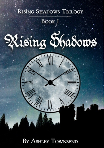 Okładki książek z cyklu Rising Shadows