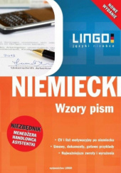 Okładka książki Niemiecki. Wzory pism Iwona Kienzler