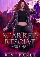 Okładka książki Scarred Resolve Kristen Banet