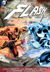 Okładka książki The Flash: Out of Time Brett Booth, Andrew Dalhouse, Van Jensen, Norm Rapmund, Robert Venditti