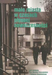 Okładka książki Małe miasta w czasach płynnej nowoczesności Ewa Nowina-Sroczyńska