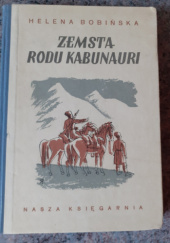 Okładka książki Zemsta rodu Kabunauri Helena Bobińska