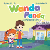 Okładka książki Wanda Panda w przedszkolu Natalia Berlik, Sylwia Winnik