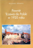 Okładka książki Powrót Tczewa do Polski w 1920 roku Kazimierz Ickiewicz