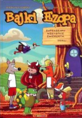 Okładka książki Bajki Ezopa Komiks Wiesława Zaręba