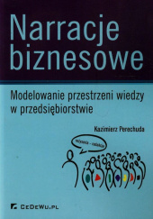 Okładka książki Narracje biznesowe Modelowanie przestrzeni wiedzy w przedsiębiorstwie Kazimierz Perechuda
