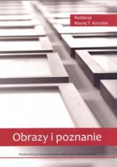 Okładka książki Obrazy i poznanie Maciej Kociuba