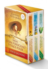 Okładka książki Pakiet: Stacja Jagodno. Zaplątana miłość / Marzenia szyte na miarę/ Po nitce do szczęścia. Tom 1-3 Karolina Wilczyńska