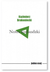 Okładka książki Notes kurlandzki Kazimierz Brakoniecki