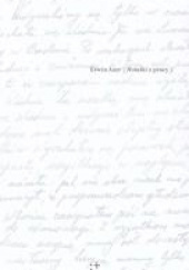 Okładka książki Notatki z pracy Erwin Axer