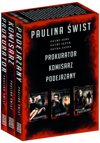 Prokurator / Komisarz / Podejrzany Pakiet - Paulina Świst | Książka w