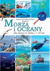 Okładka książki Morza i oceany Mała encyklopedia wiedzy Eryk Chilmon