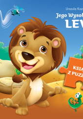 Książka z puzzlami Jego Wysokość lew