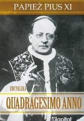 Okładka książki Quadragesimo Anno Pius XI