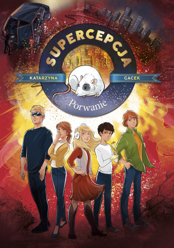 Okładki książek z cyklu Supercepcja