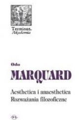 Okładka książki Aestetetica i anaestetica Odo Marquard