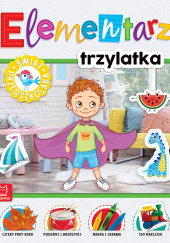 Okładka książki Elementarz trzylatka Świat przedszkolaka Anna Podgórska