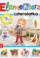 Okładka książki Elementarz czterolatka Świat przedszkolaka Anna Podgórska