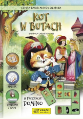 Okładka książki Kot w butach. Czytam baśnie metodą sylabową Beata Wojciechowska-Dudek