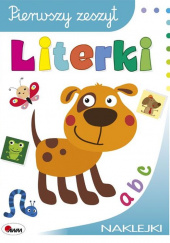 Okładka książki Literki. Pierwszy zeszyt Jola Czarnecka