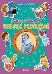 Okładka książki Dzieci poznają dziesięć przykazań Silvia Vecchini