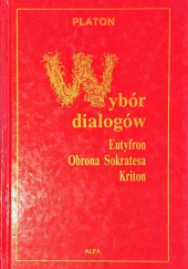 Okładka książki Wybór dialogów Platon