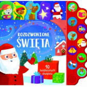 Okładka książki Rozdzwonione święta. 10 świątecznych dźwięków Becky Wilson