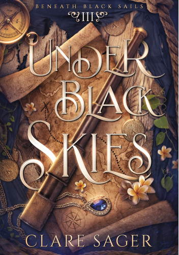 Okładki książek z cyklu Beneath Black Sails