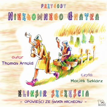 Okładki książek z serii Przygody Niezłomnego Gnatka