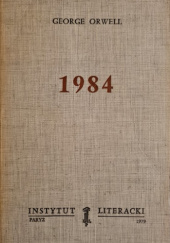 Okładka książki 1984 George Orwell