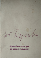 Okładka książki Konferencja u mecenasa Władysław Rymkiewicz