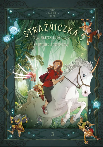 Okładki książek z cyklu Strażniczka Małych Ludzi