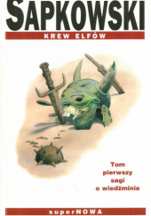 Okładka książki Krew elfów Andrzej Sapkowski