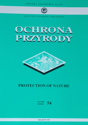 Ochrona Przyrody. Rocznik 54. Protection of Nature. Annual 54 - Józef