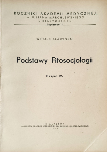 Okładki książek z serii Roczniki Akademii Medycznej im. Juliana Marchlewskiego w Białymstoku