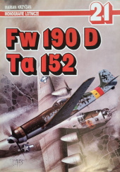 Okładka książki Fw 190 D, Ta 152 Marian Krzyżan