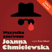 Okładka książki Wszystko czerwone Joanna Chmielewska