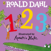 Okładka książki Roald Dahl: 123 autora Quentin Blake,&nbsp;Roald Dahl, 9780241330364