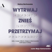 Okładka książki Wytrwaj. Znieś. Przetrzymaj. Listy z wyspy Tyflonii, miejsca internowania dotkniętych Utratą Halina Bortnowska