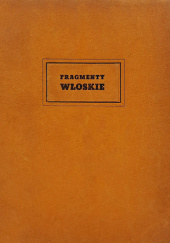 Okładka książki Fragmenty włoskie autor nieznany