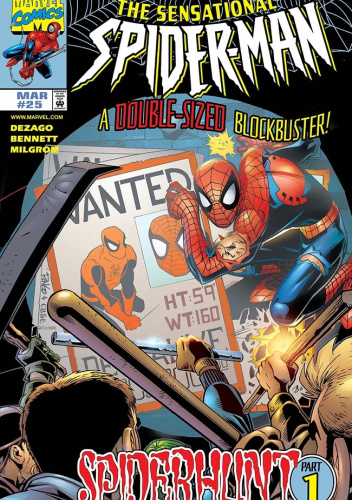 Okładki książek z cyklu Sensational Spider-Man